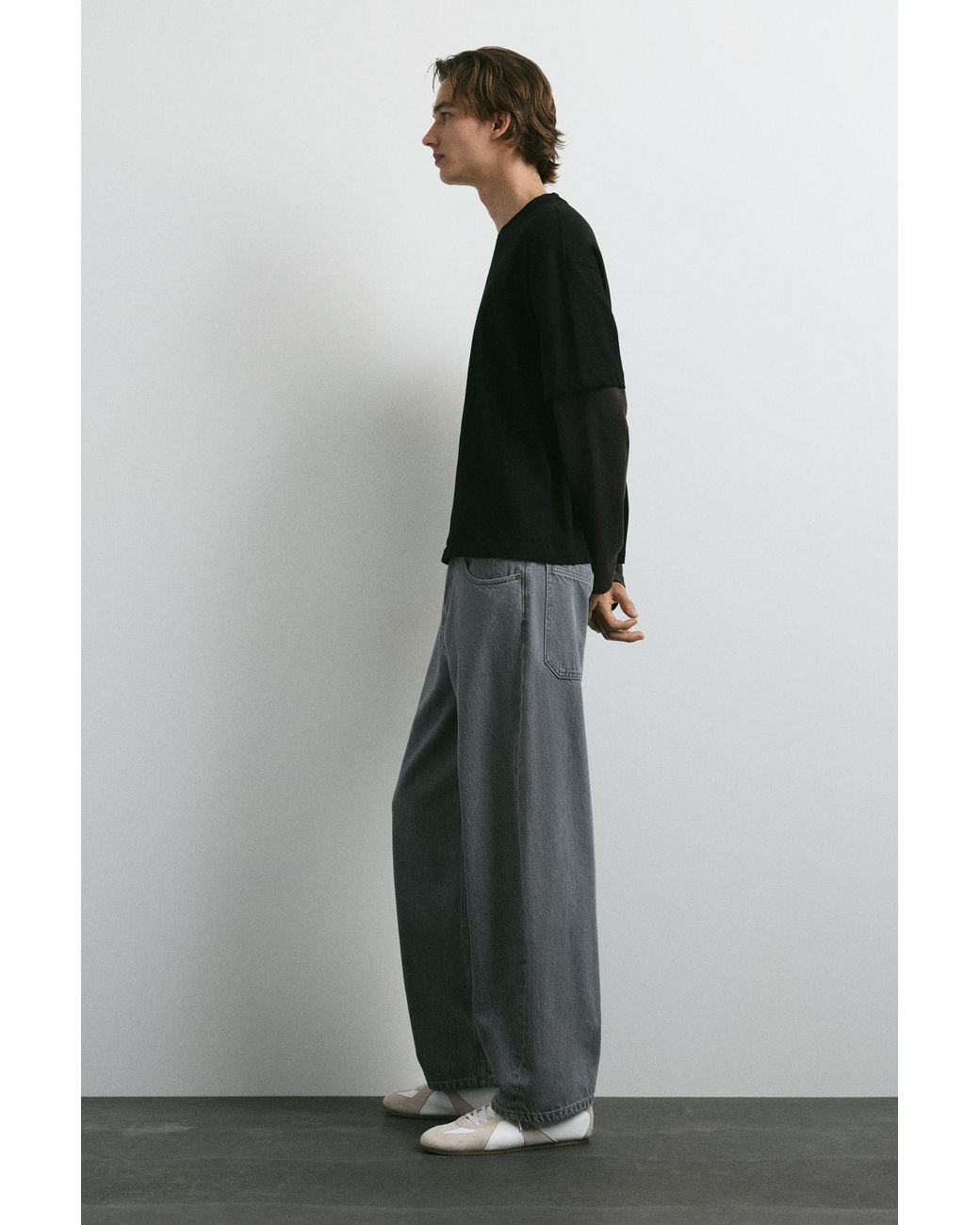 Pull&Bear Barrel Jeans in het Multicolor voor heren