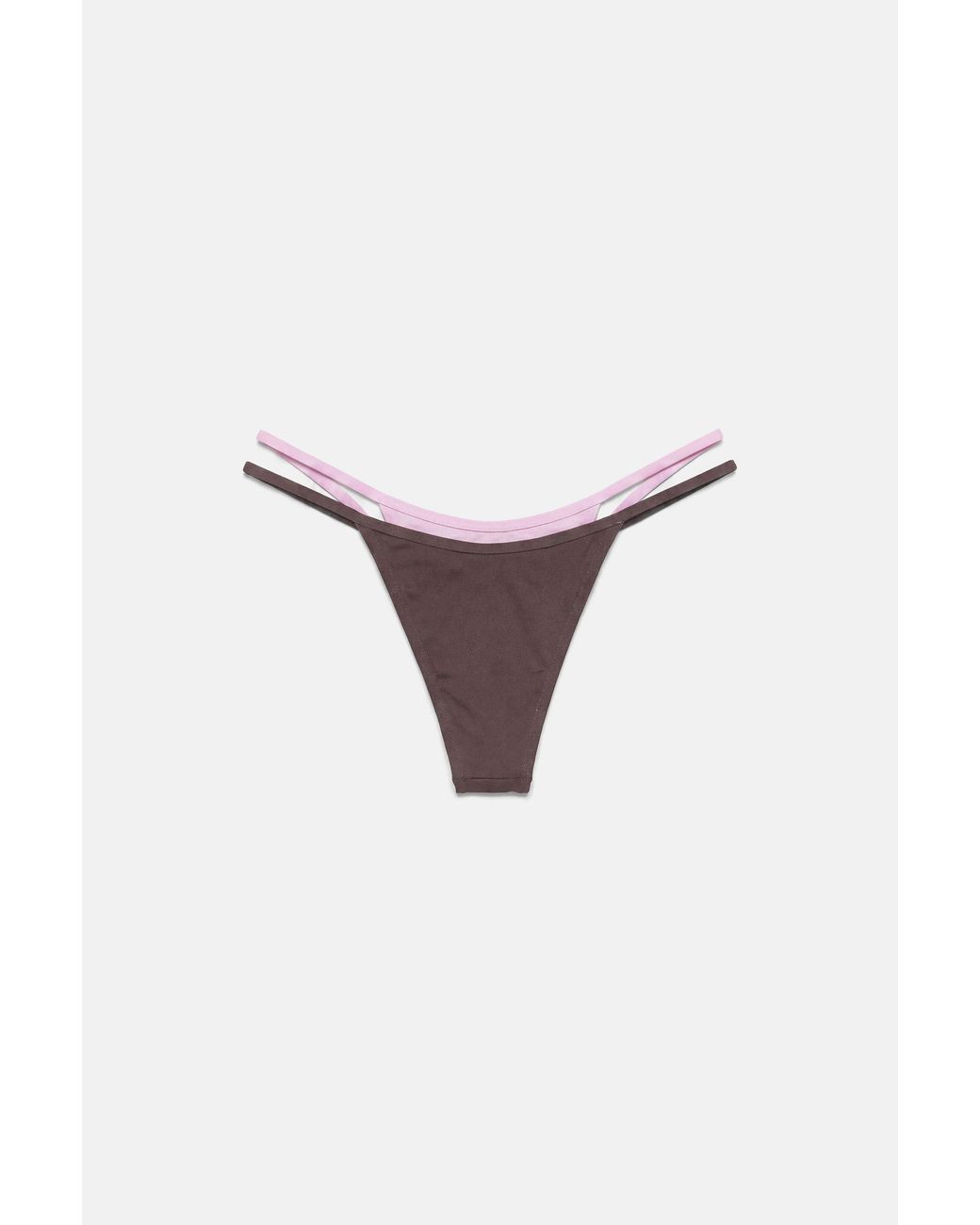 Slip Bikini Doppio di Pull&Bear in Blue