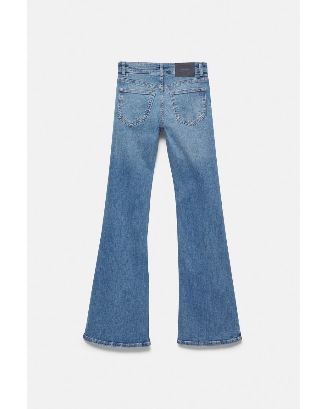 Jean Skinny Flare Pull&Bear en coloris Blue