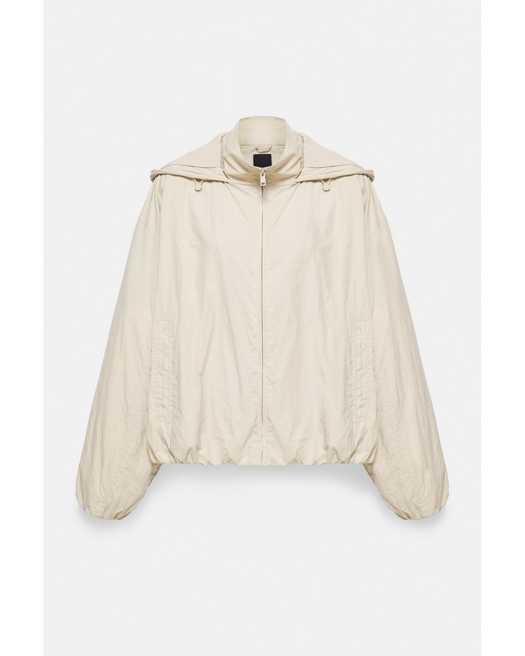 Pull&Bear Natural Lightweight Hooded Jacket