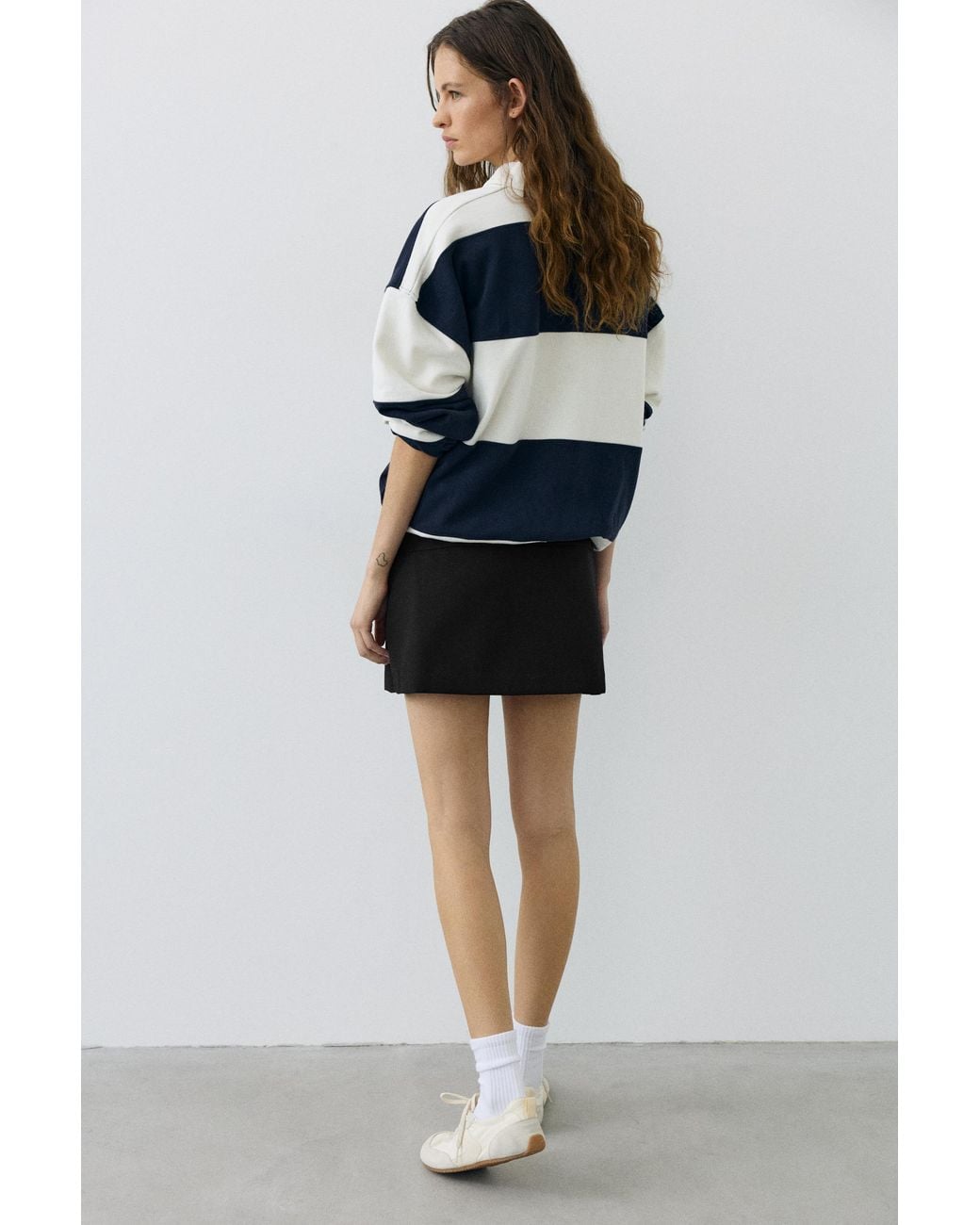 Pull&Bear Black Skort
