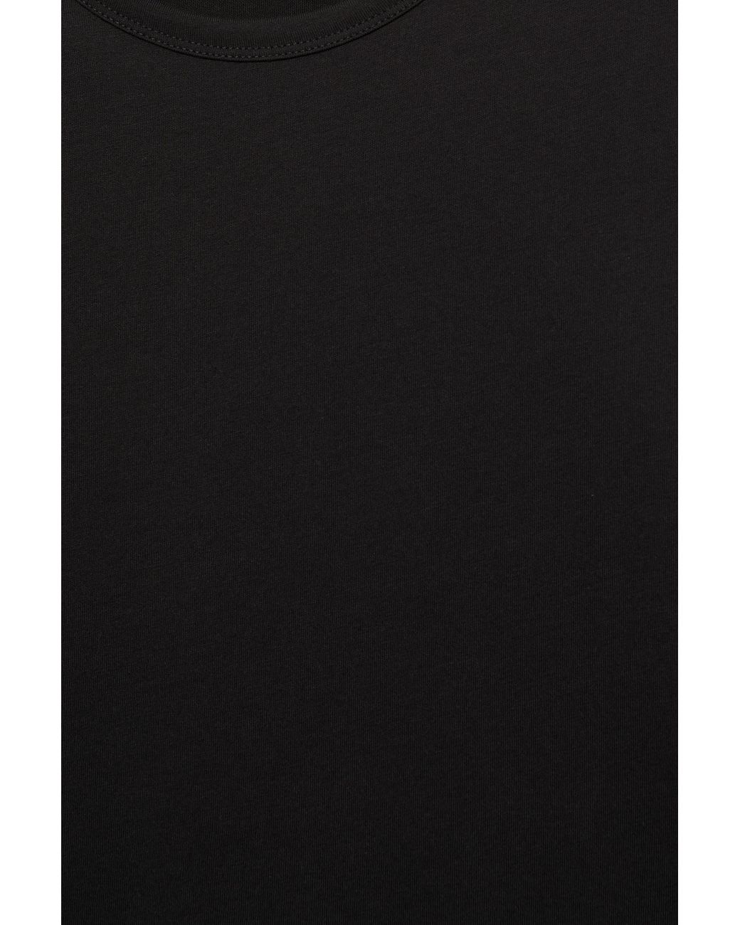 T-Shirt Slim Fit Basic di Pull&Bear in Black da Uomo