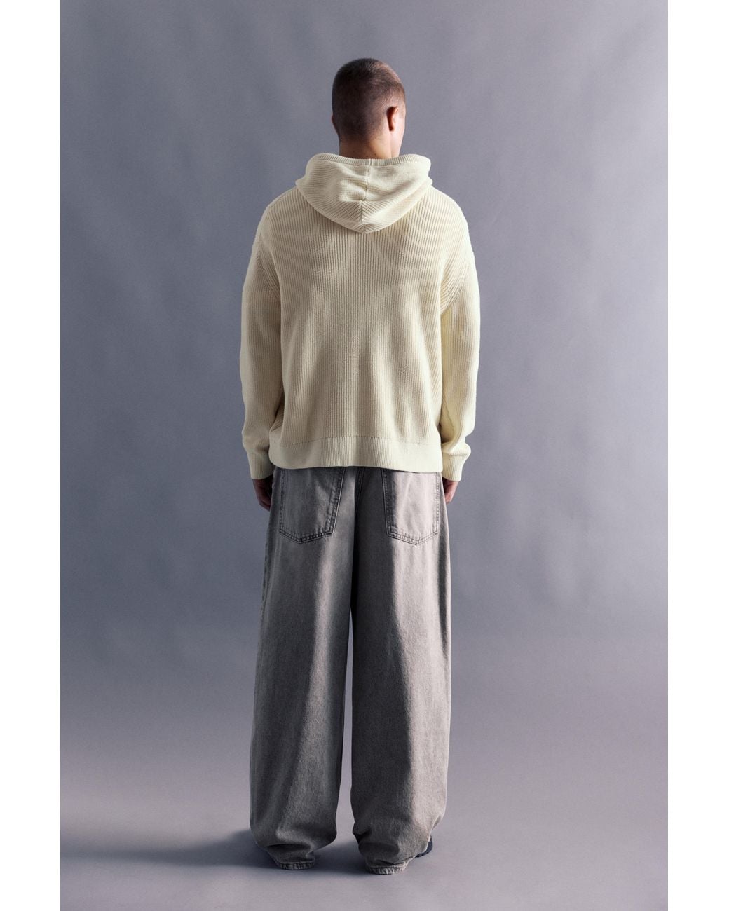 Pull À Capuche Pull&Bear pour homme en coloris Gray