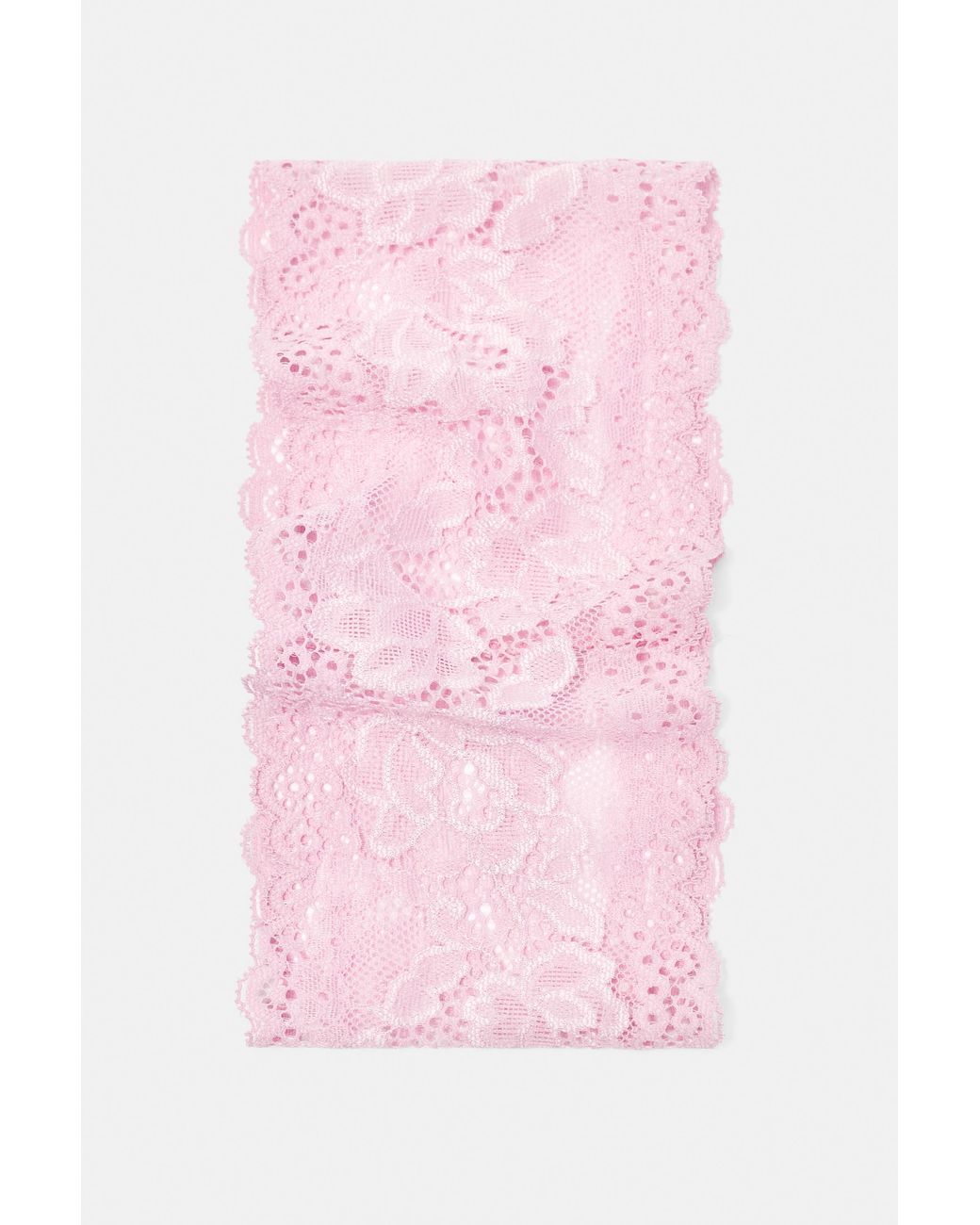 Pull&Bear Pink Stretch Lace Headband