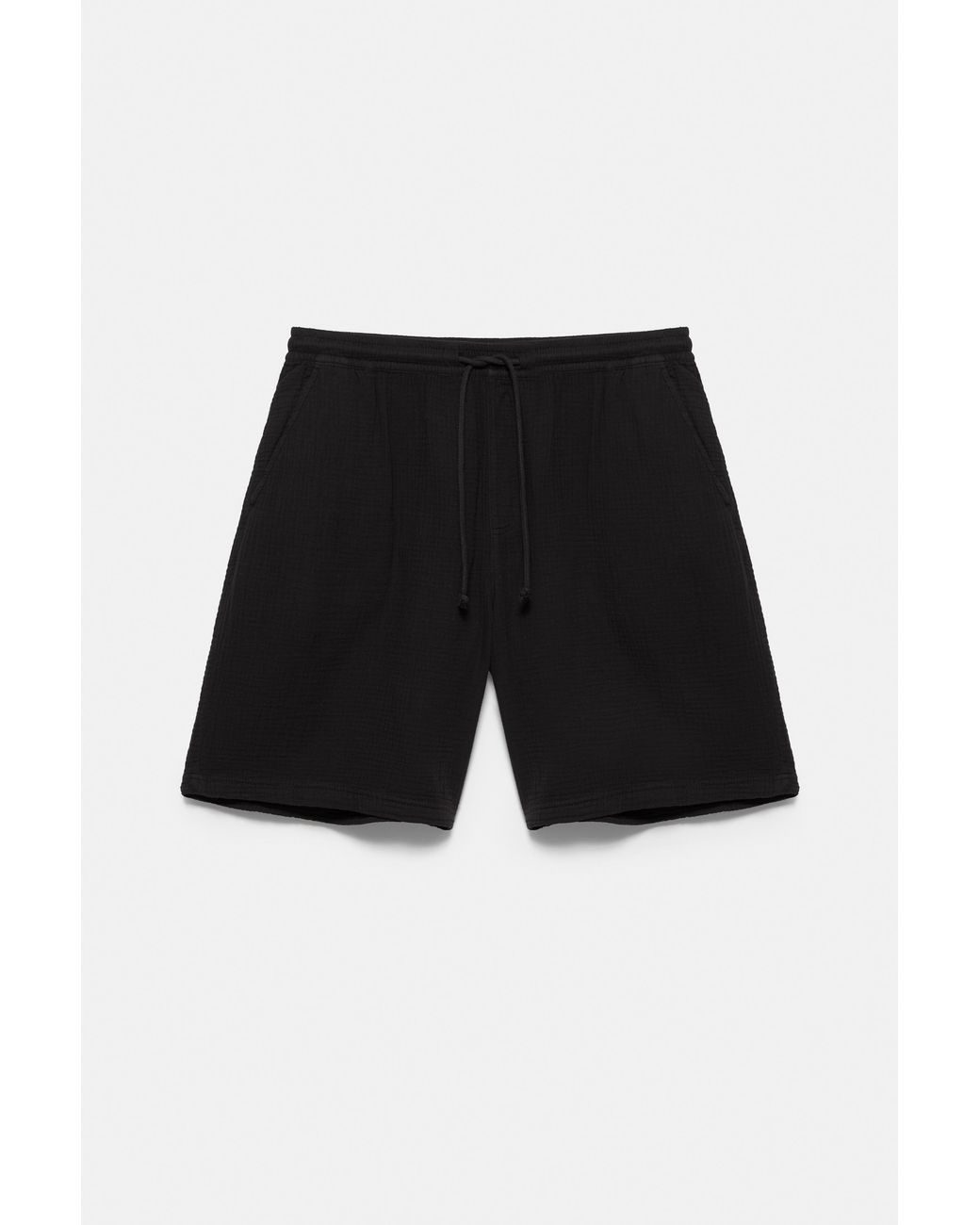 Pull&Bear Joggingshort in het Black voor heren