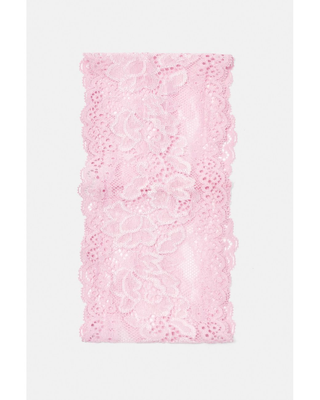 Pull&Bear Pink Stretch Lace Headband
