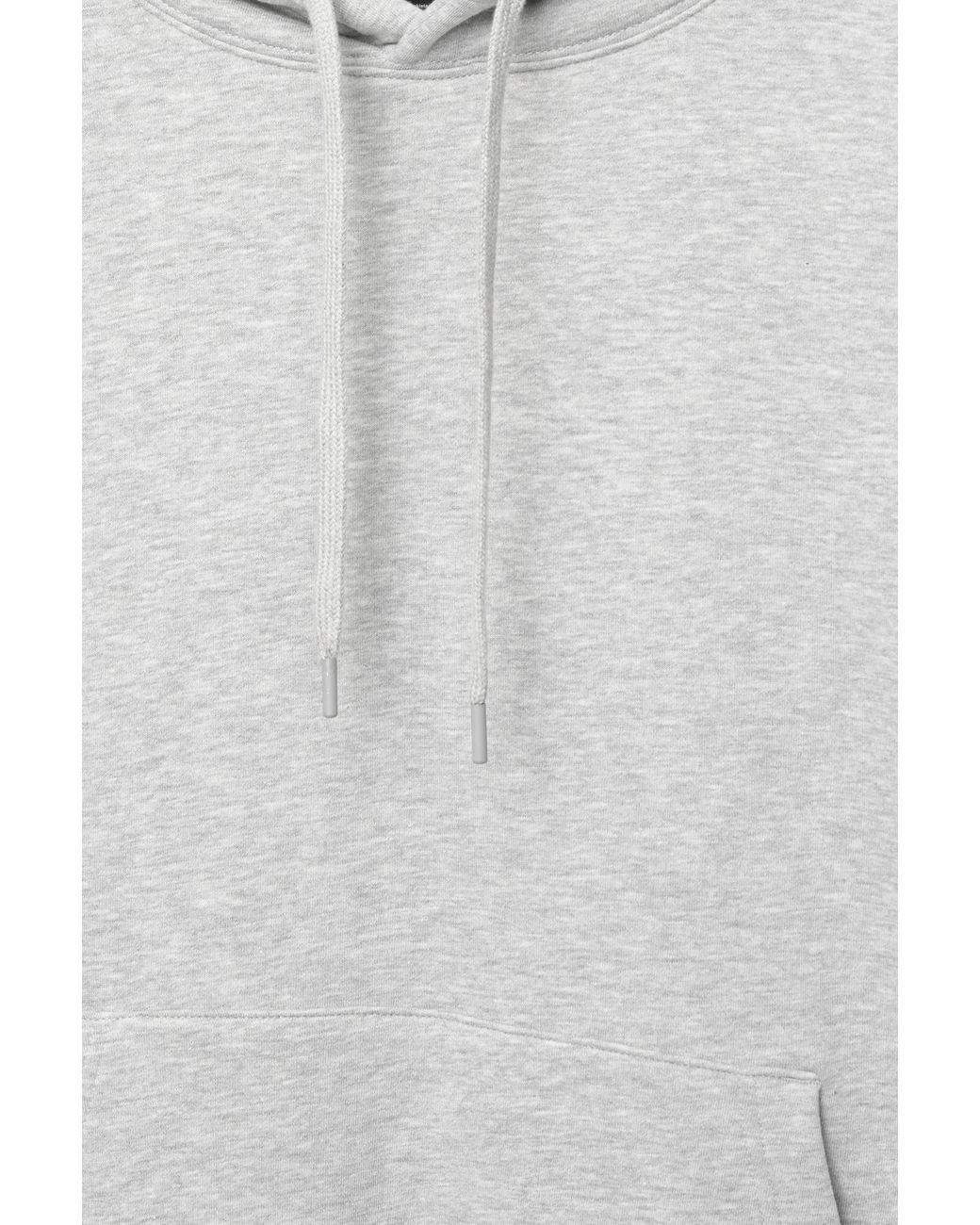 Pull&Bear Basic Hoodie in het Gray voor heren