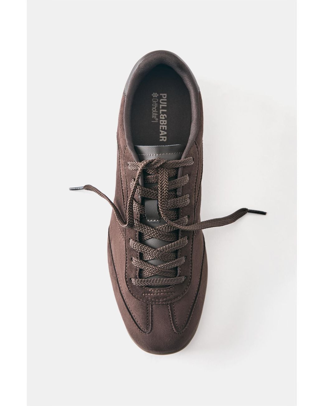 Pull&Bear Black Slim Fit Trainers for men