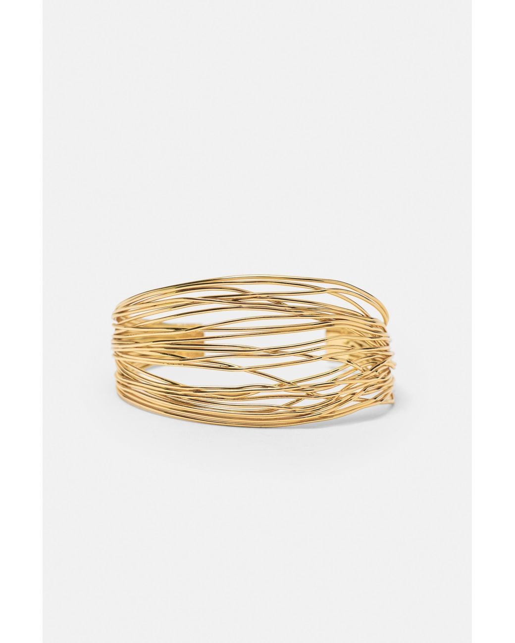 Pull&Bear Natural Fine-Strand Arm Cuff