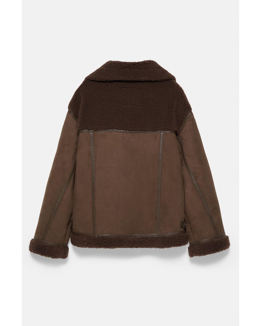 Pull&Bear Dubbelzijdig Bikerjack in het Gray