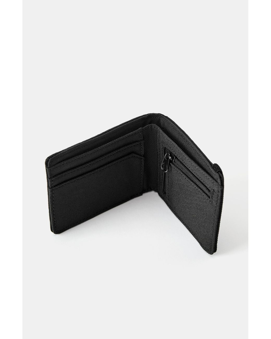 Pull&Bear Black Stwd Wallet for men