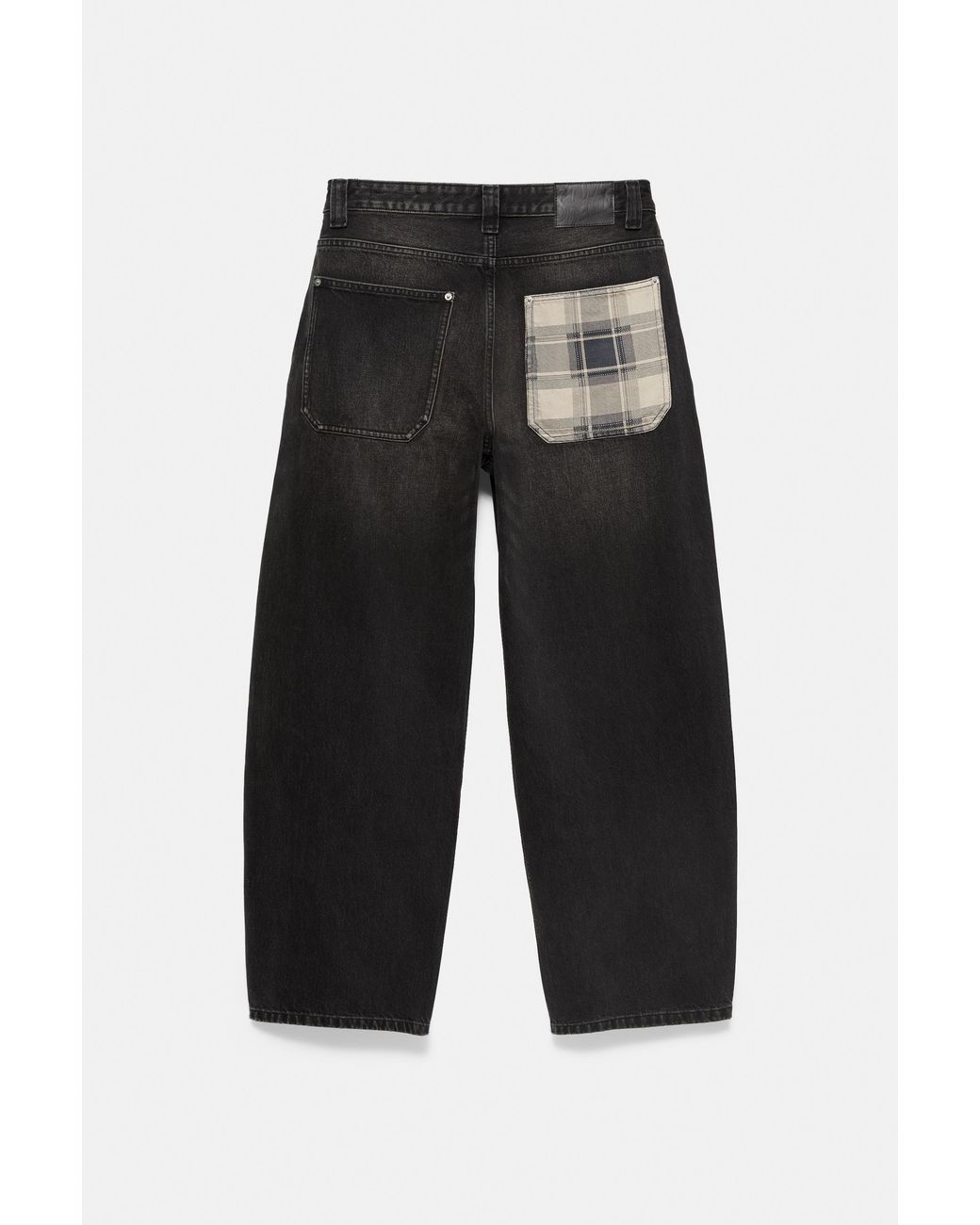 Pull&Bear 100% Katoenen Barrel Jeans in het White voor heren