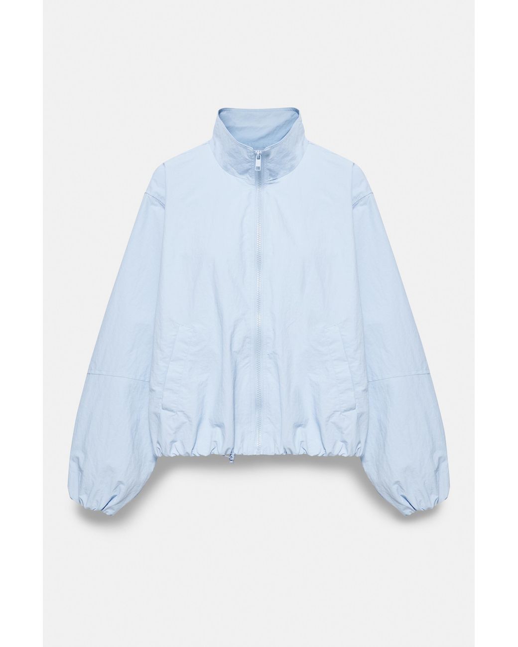 Pull&Bear Blue Lightweight Bomber Jacket