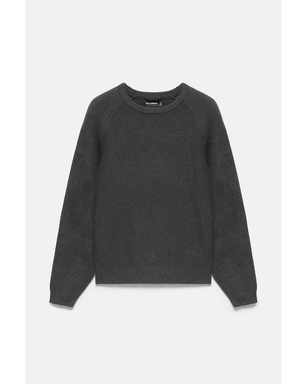 Maglia A Maniche Raglan di Pull&Bear in Black da Uomo