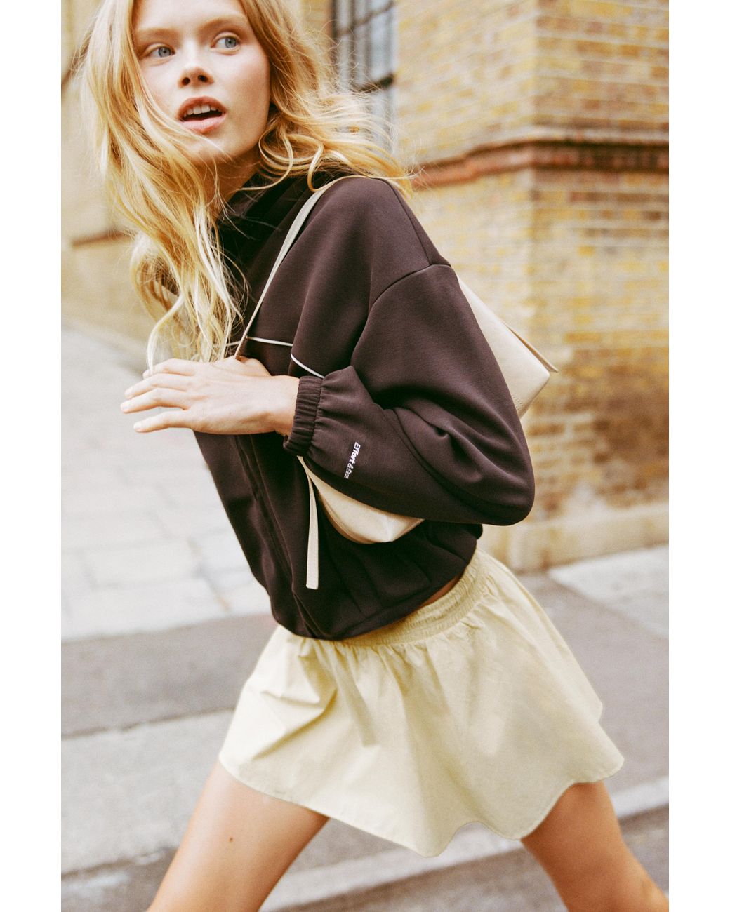 Pull&Bear Multicolor Technical Mini Skirt With Stopper