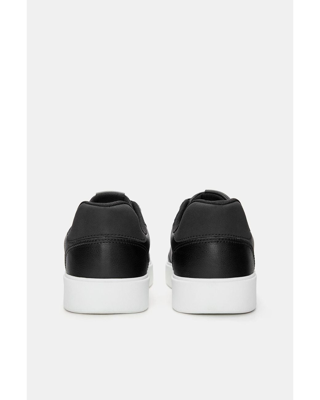 Pull&Bear Basic-Sneaker Mit Detail in Black für Herren