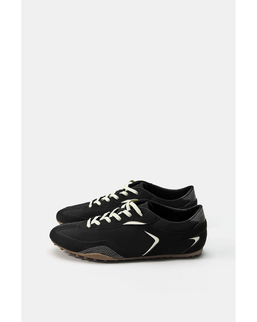 Pull&Bear Black Trainers for men