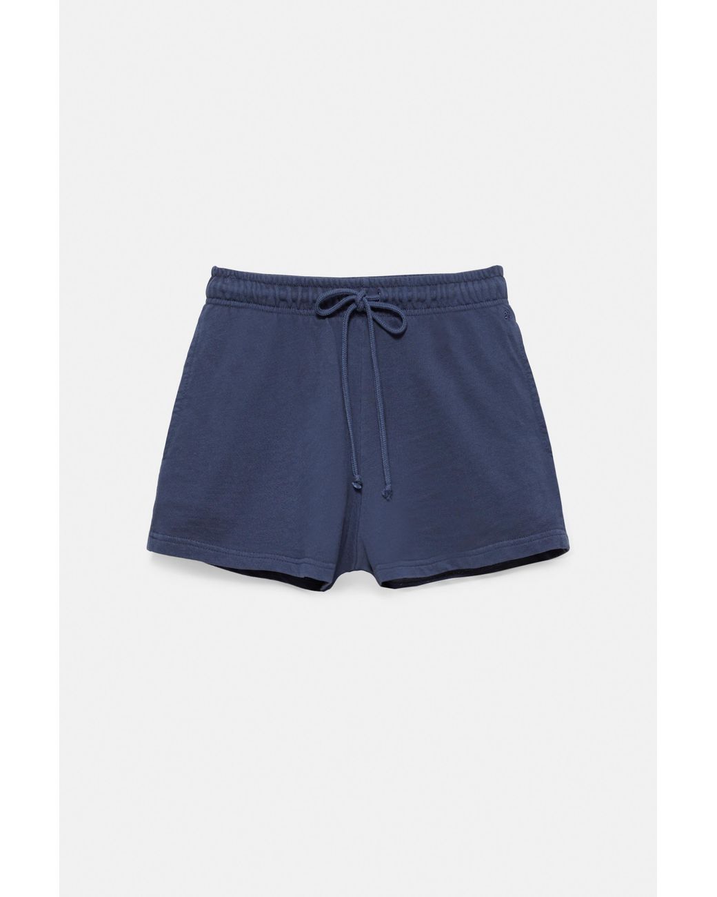 Pull&Bear Blue Sports Shorts With Elastic Waist