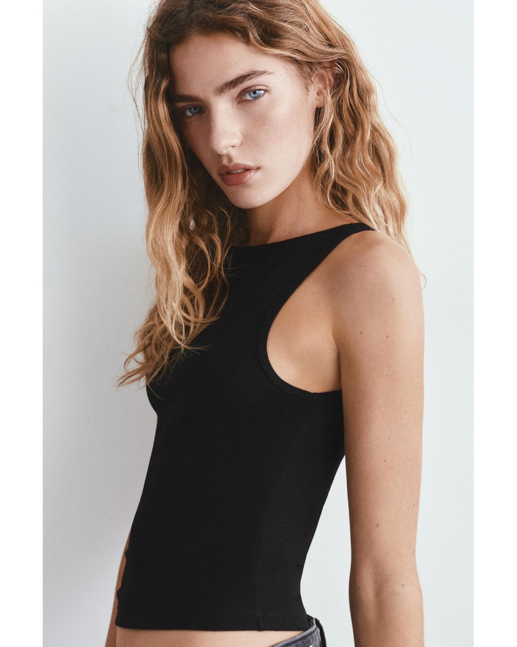 Pull&Bear 2-Pack Tanktops in het Gray
