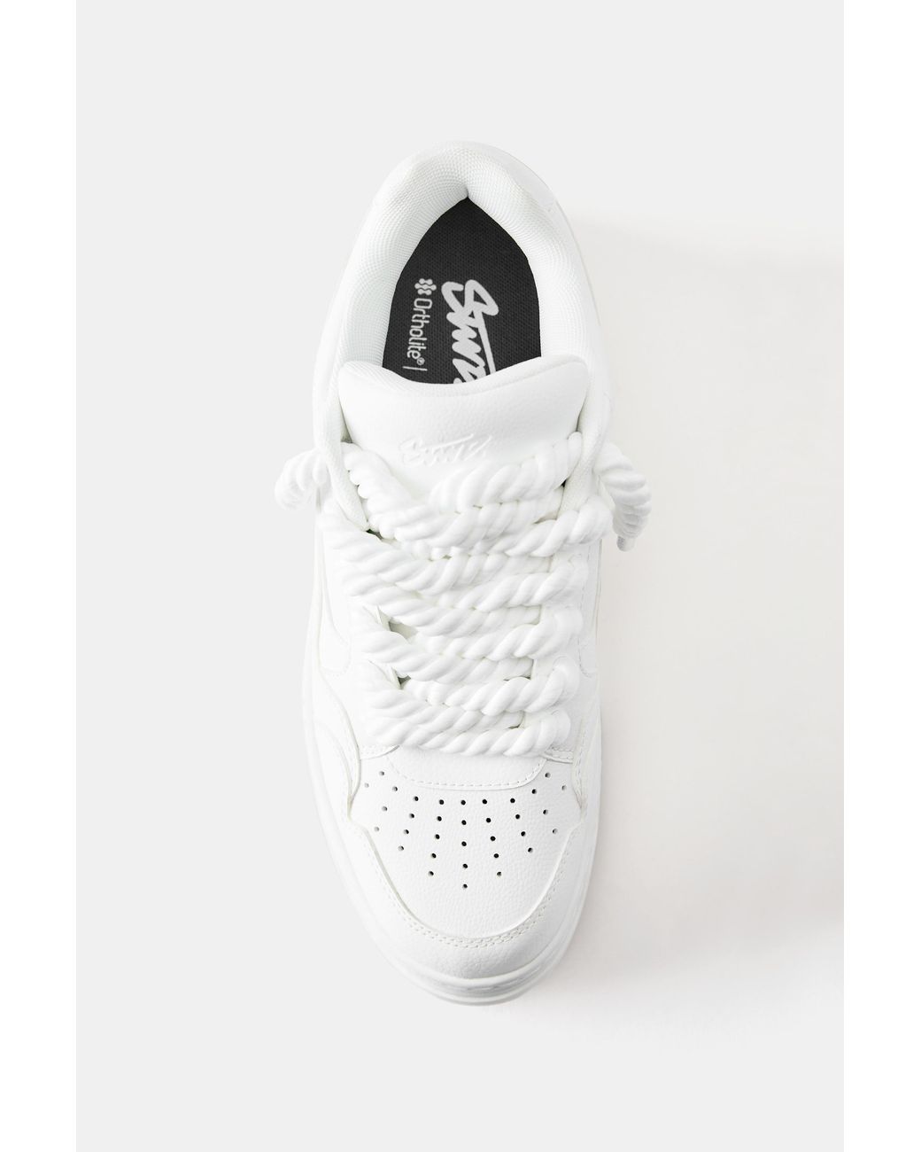 Pull&Bear Stwd Sneaker Mit Schnürung in White für Herren