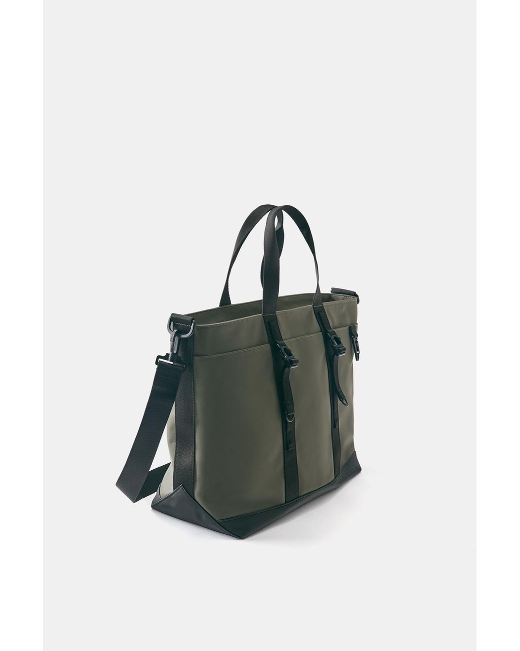 Borsa Shopper Tecnica di Pull&Bear in Green da Uomo