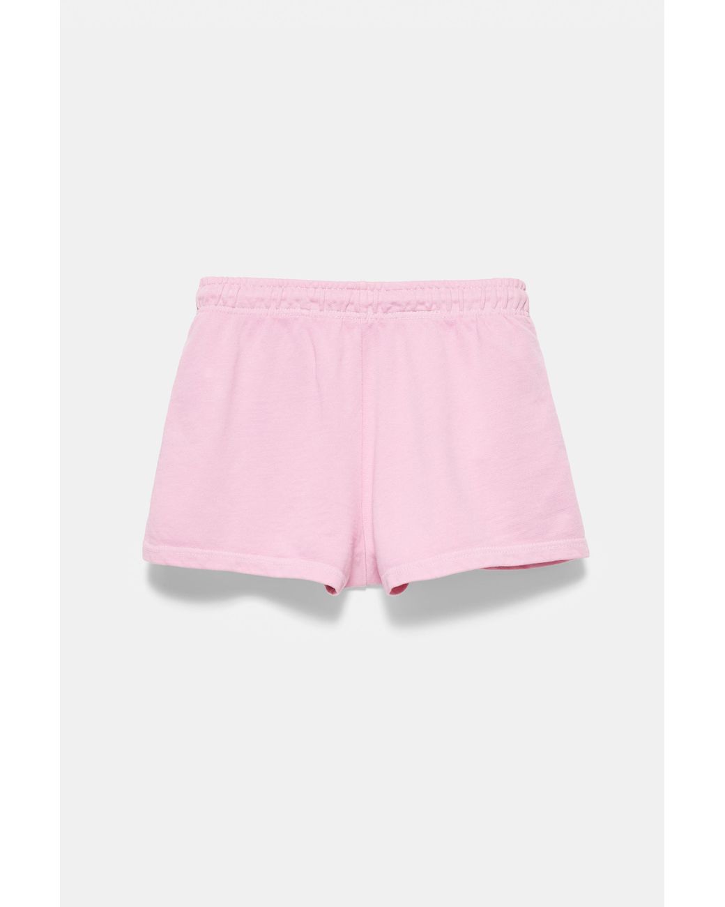 Pull&Bear Pink Sports Shorts With Elastic Waist