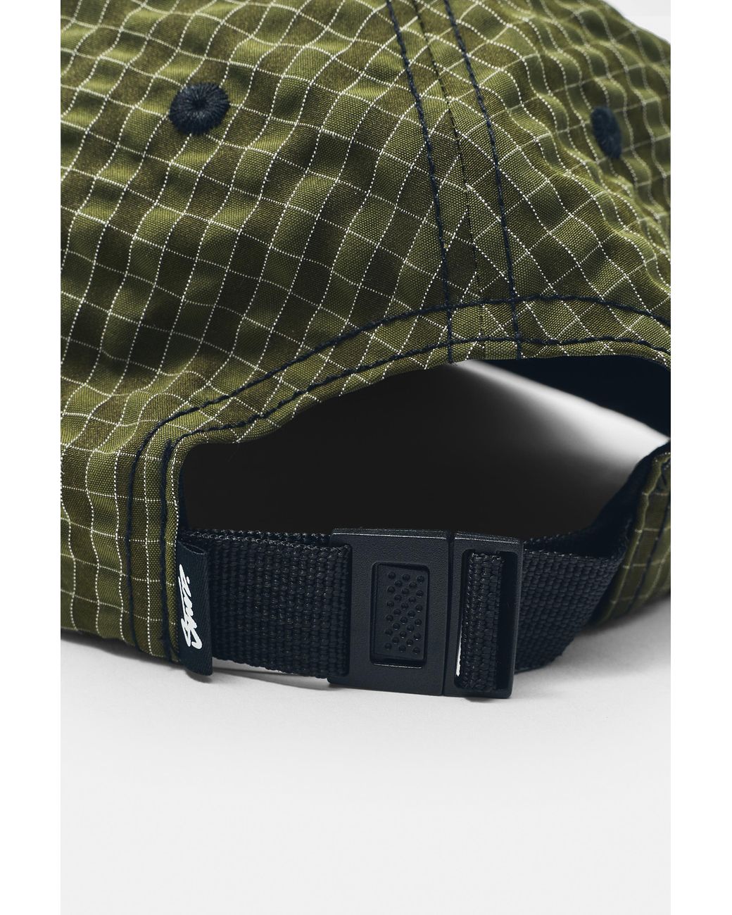 Pull&Bear Green Printed Embroidered Cap for men