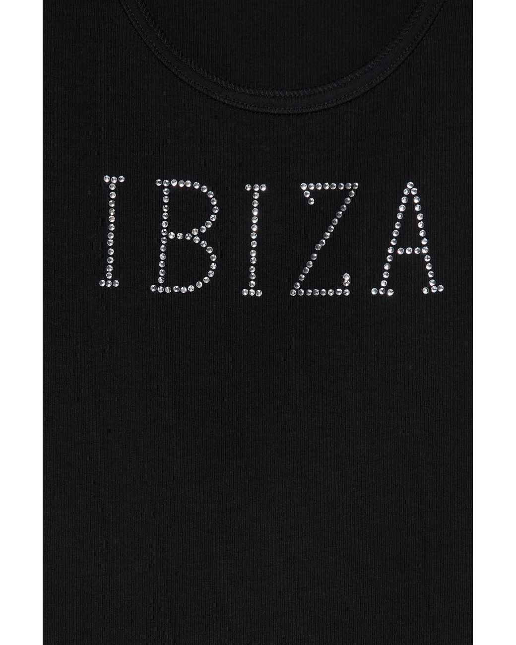 Canotta Ibiza Con Strass di Pull&Bear in Blue