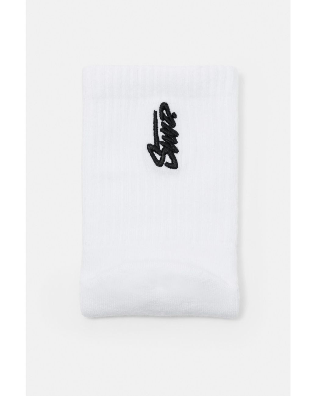 Pull&Bear White 3-Pack Of Stwd Mid Calf Socks for men