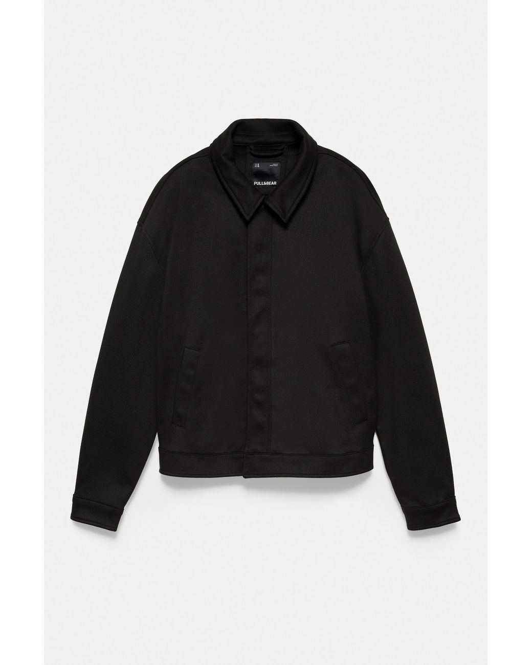 Veste Trucker Pull&Bear pour homme en coloris Black