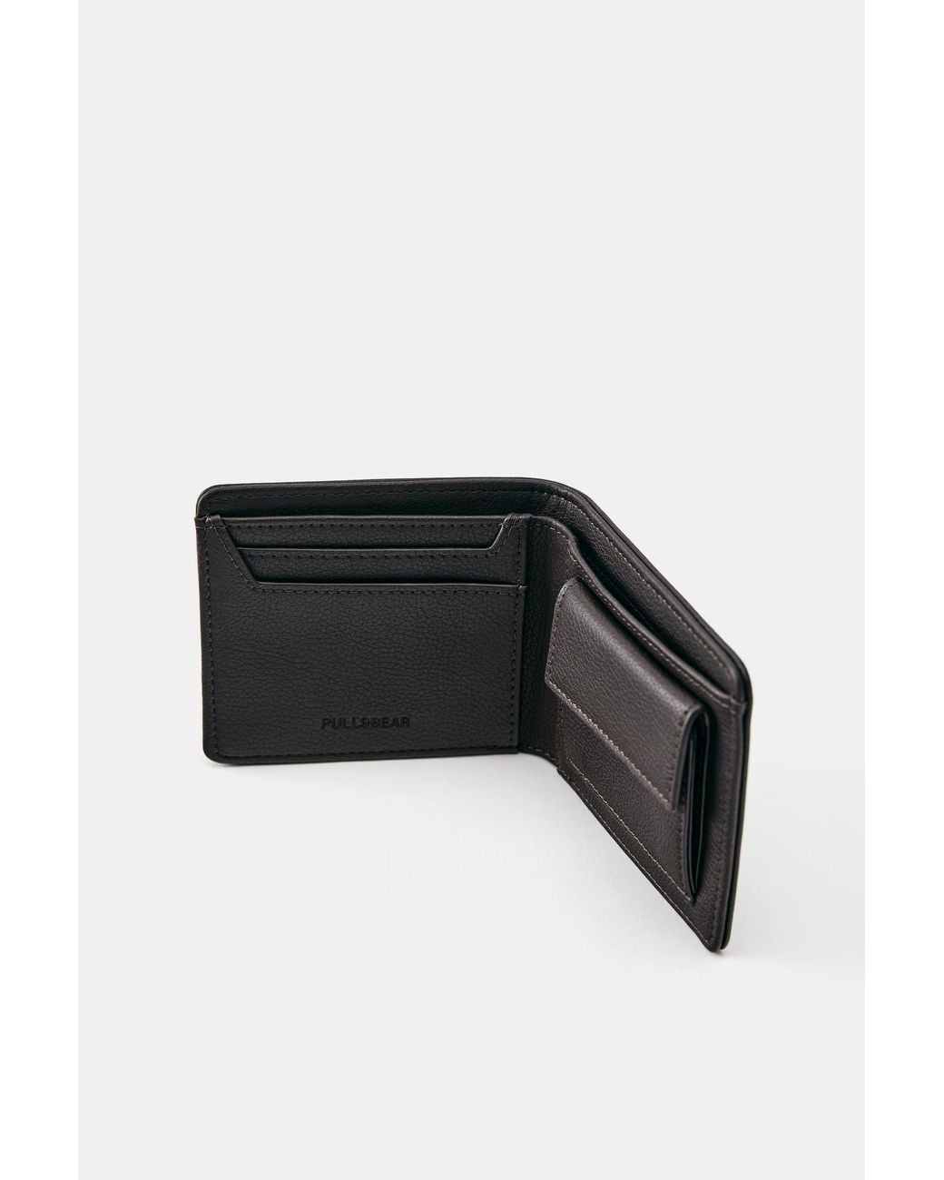 Pull&Bear Black Casual Wallet for men