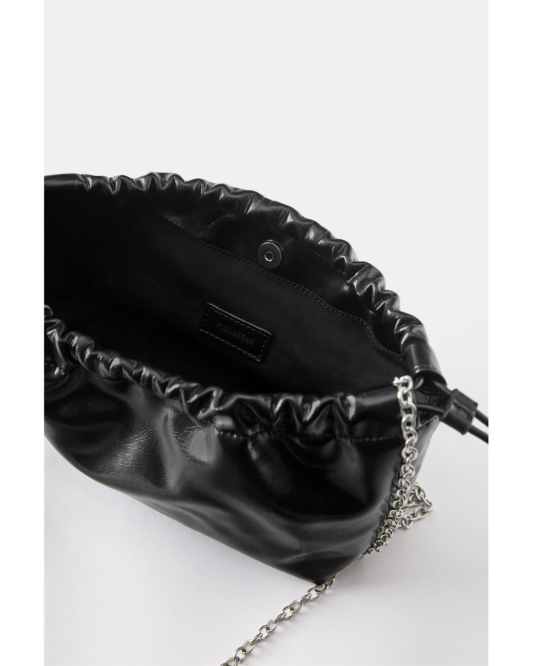 Pull&Bear Black Bucket Bag