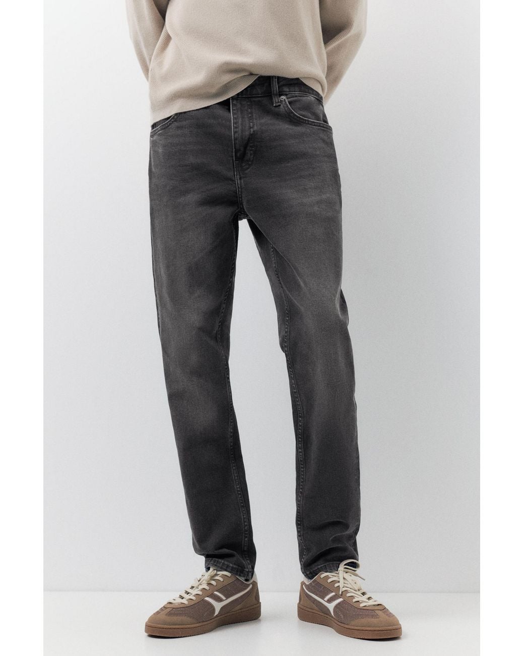 Pull&Bear Slim Jeans in het White voor heren