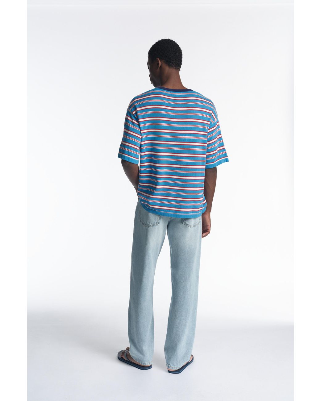 Maglietta di Pull&Bear in Blue da Uomo