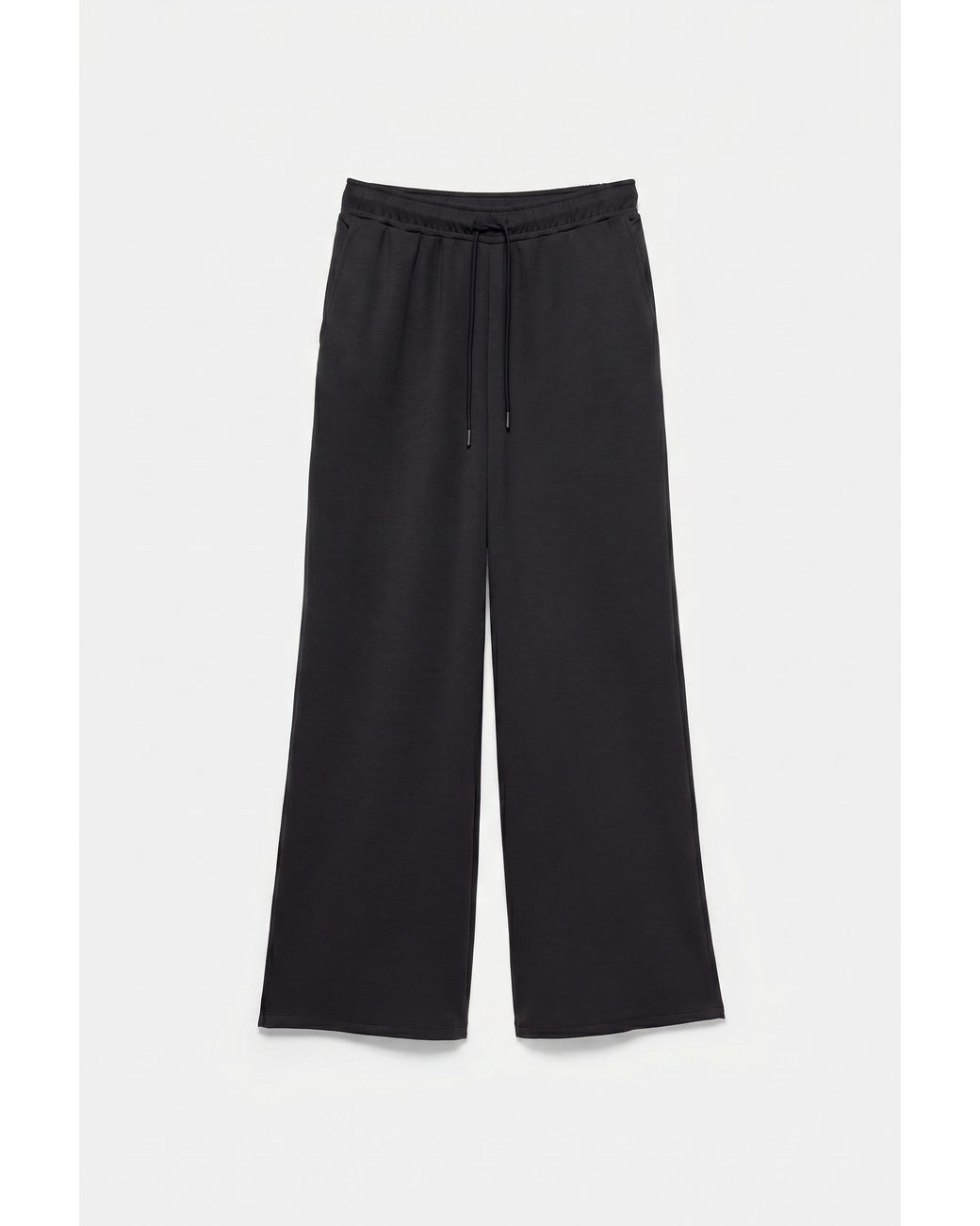 Pull&Bear Blue Soft-Touch Wide-Leg Trousers
