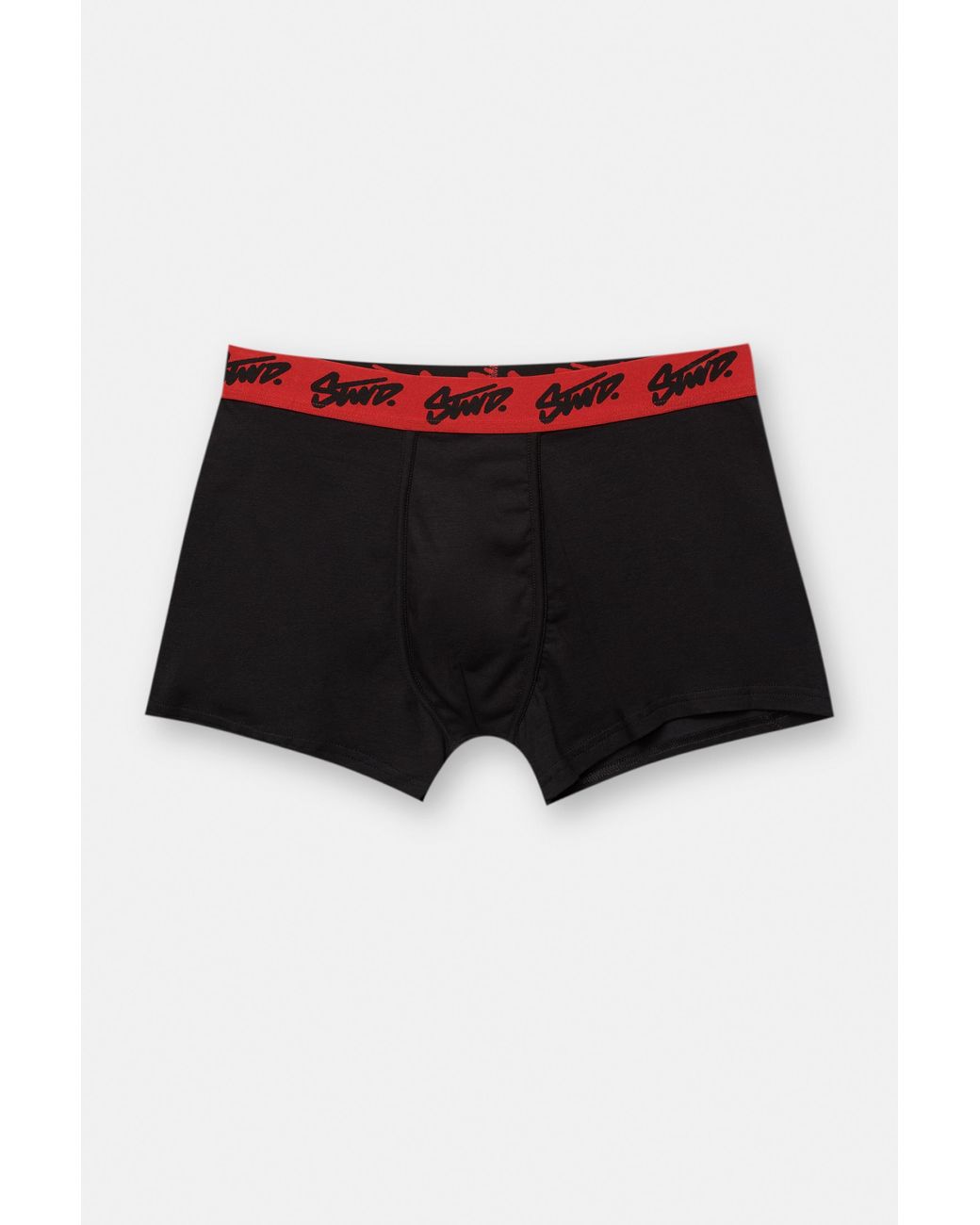 Pull&Bear Red 3-Pack Of Stwd Logo Boxers for men