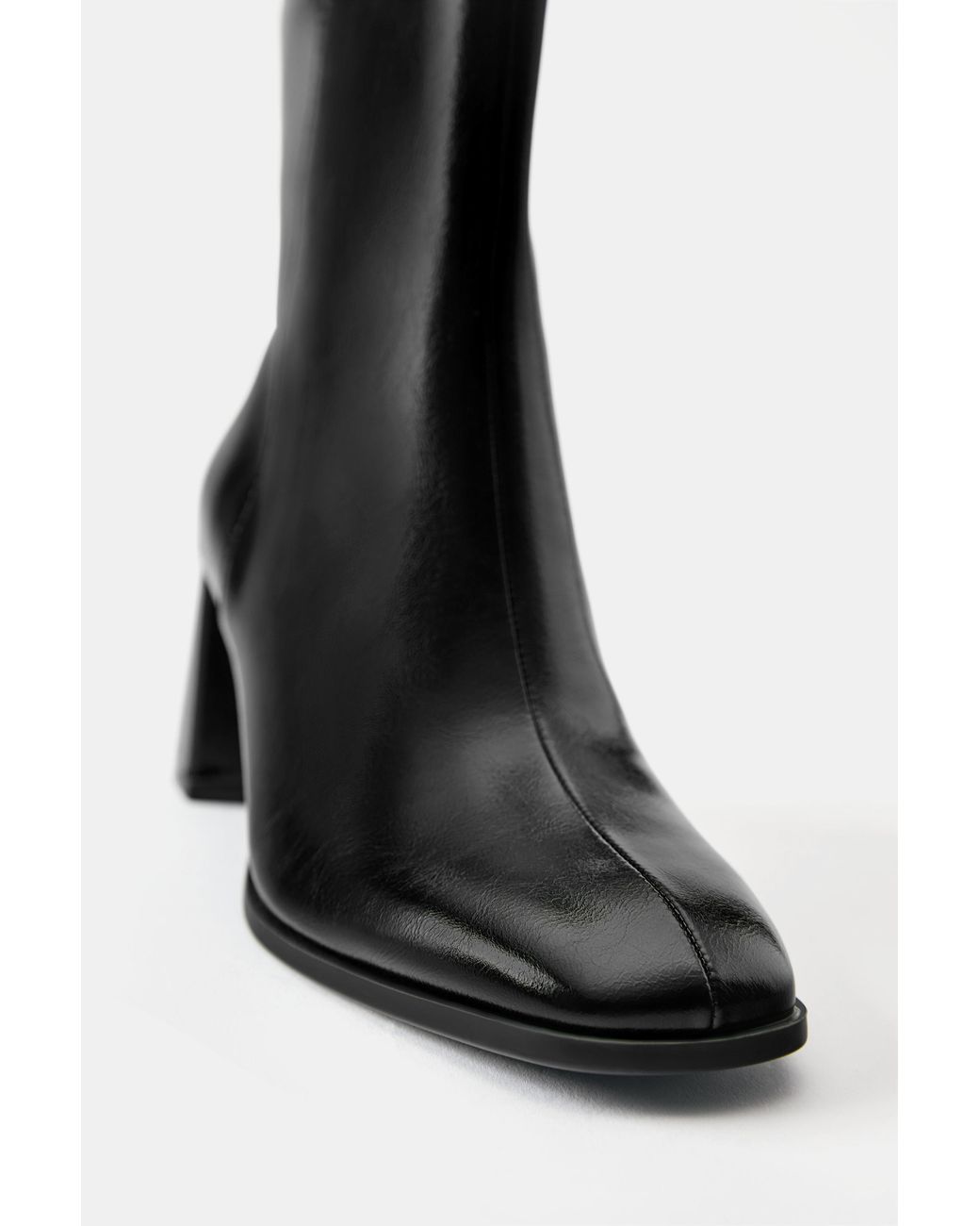 Pull&Bear Black Absatzstiefeletten