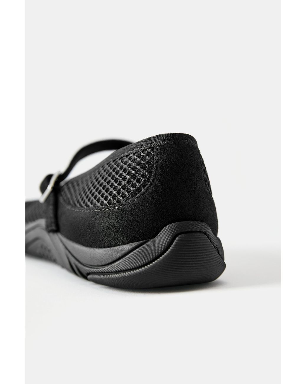 Pull&Bear White Sporty Ballerina Flats