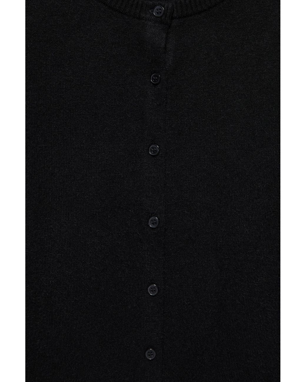 Cardigan Basic di Pull&Bear in Black