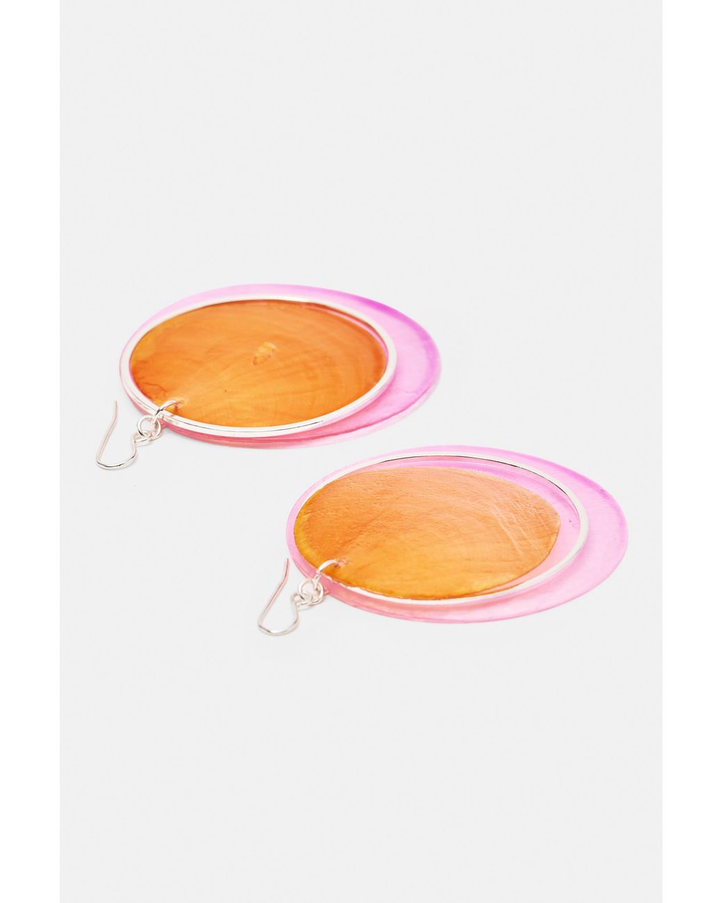 Pull&Bear Orange Doppel-Ohrringe