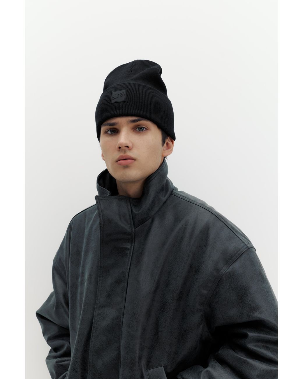 Berretto Berretto Beanie Stwd di Pull&Bear in Black da Uomo