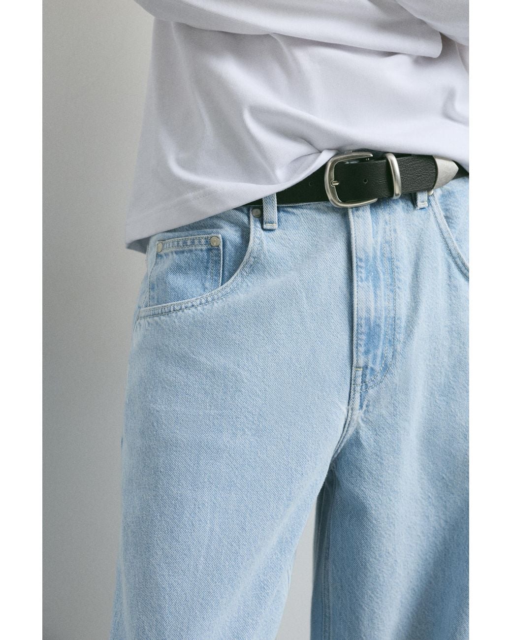 Pull&Bear Barrel Jeans in het Blue voor heren