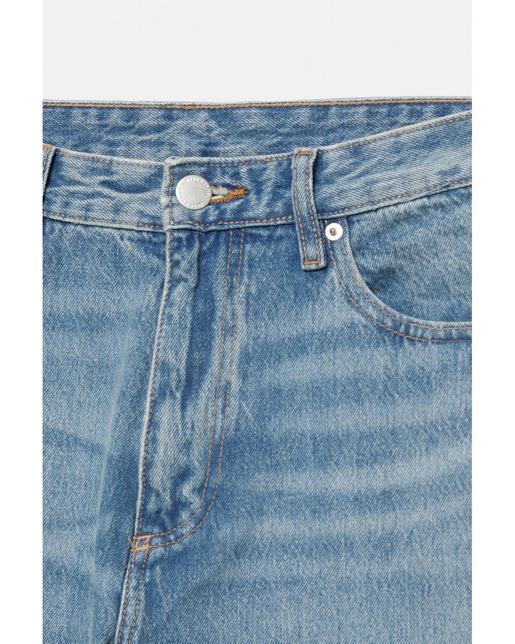 Pull&Bear Recht Model Jeans in het Blue voor heren