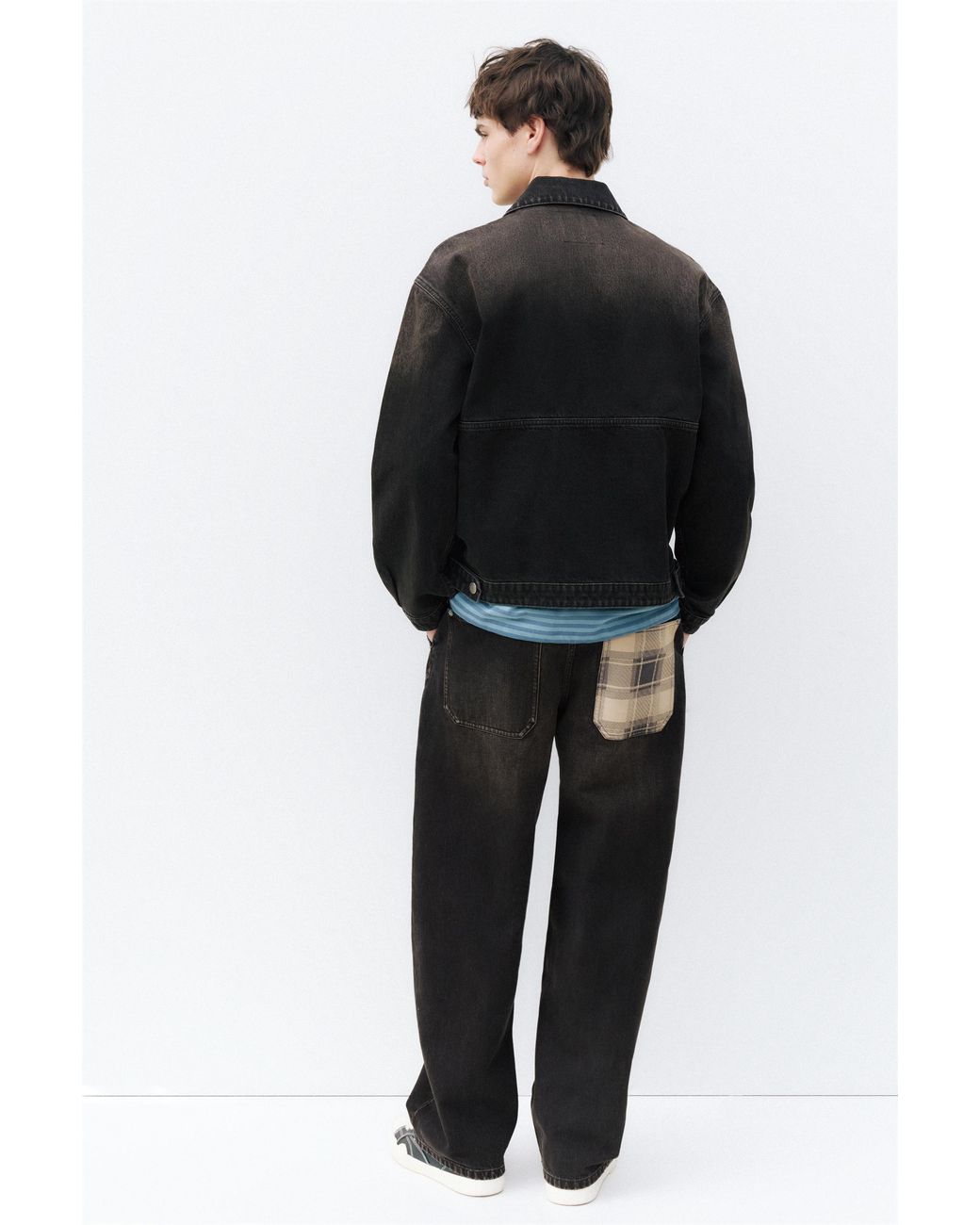 Pull&Bear Jeansjacke Mit Taschen in Multicolor für Herren