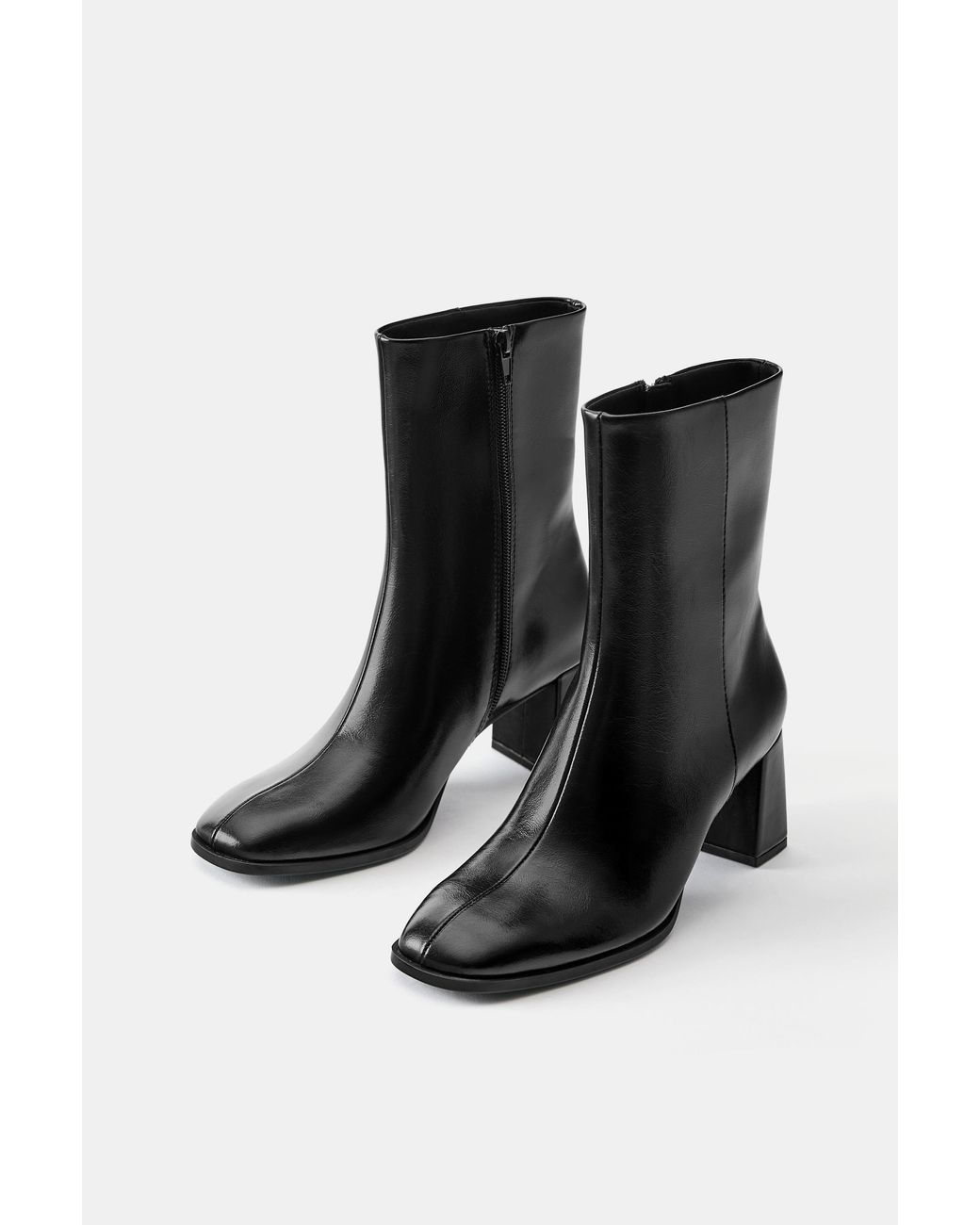 Pull&Bear Black Absatzstiefeletten