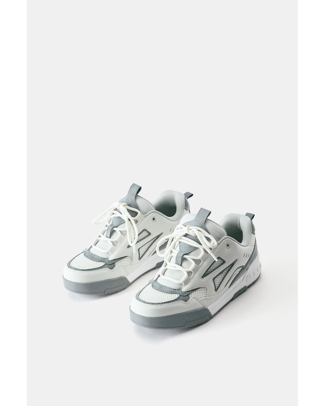 Pull&Bear Skater-Sneaker in Green für Herren