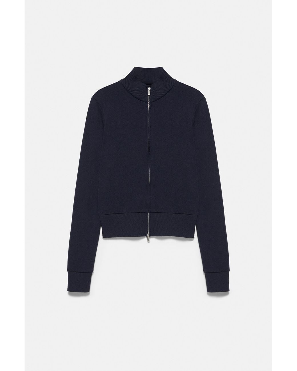 Pull&Bear Blue Cardigan Mit Weichem Griff