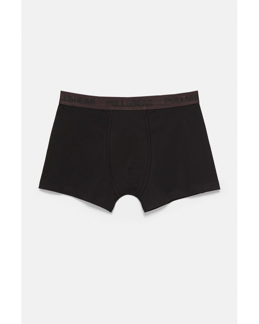 Pull&Bear Black Pack Of 3 Boxers for men