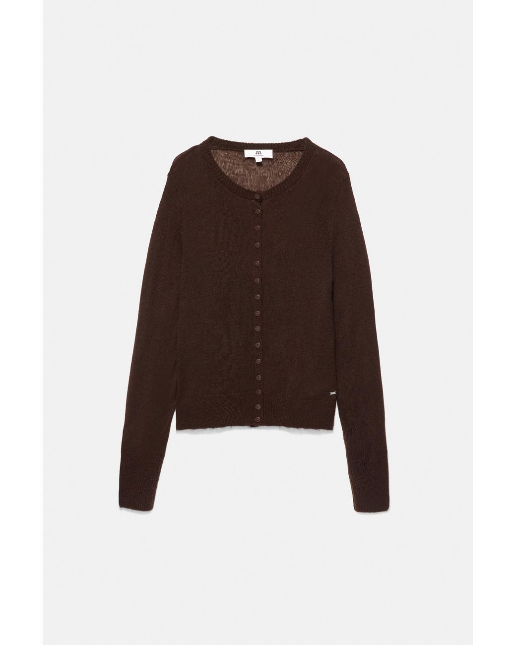 Cardigan Basique Pull&Bear en coloris Black