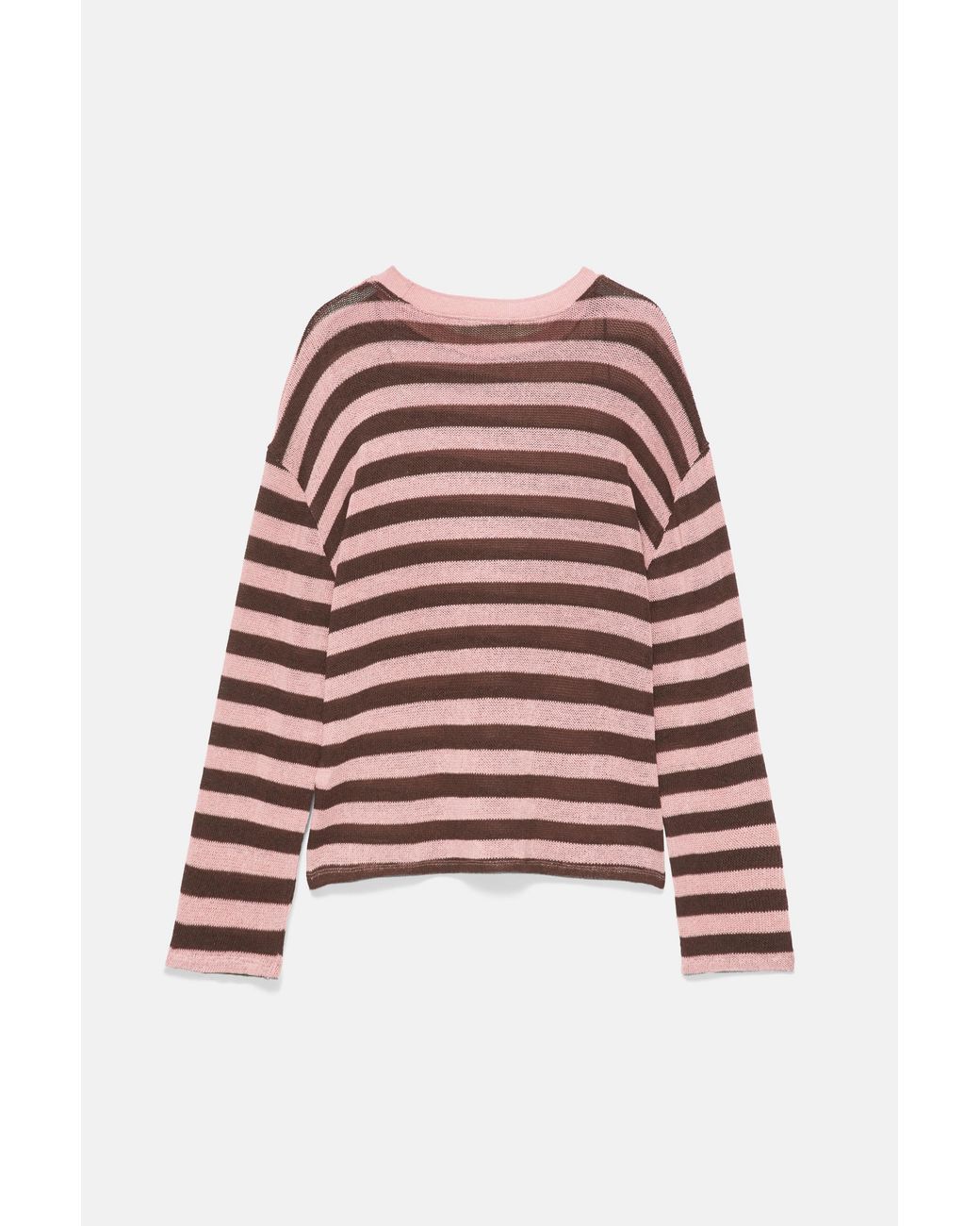 T-Shirt En Maille Rayé Pull&Bear en coloris Blue